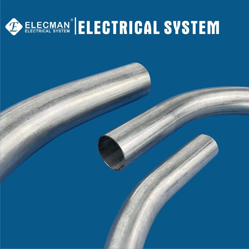 Electrical Metallic Tubing (EMT) Elbow 45 Degree or 90 Degree EMT Elbow Conduit Elbow Curva EMT