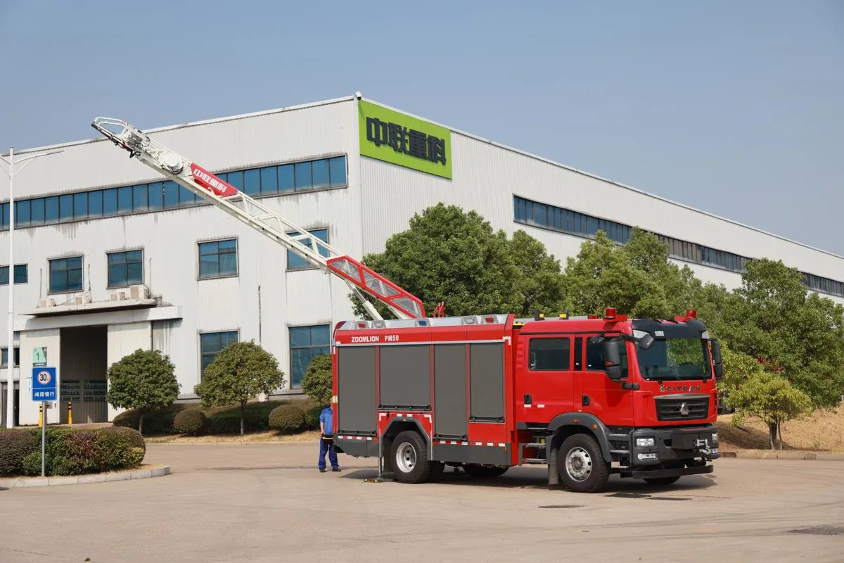 Fire-Fighting Machinery Fire Extinguishing Pm50 Zlf5190gxfpm50 Multifunctional Main Battle Fire Truck