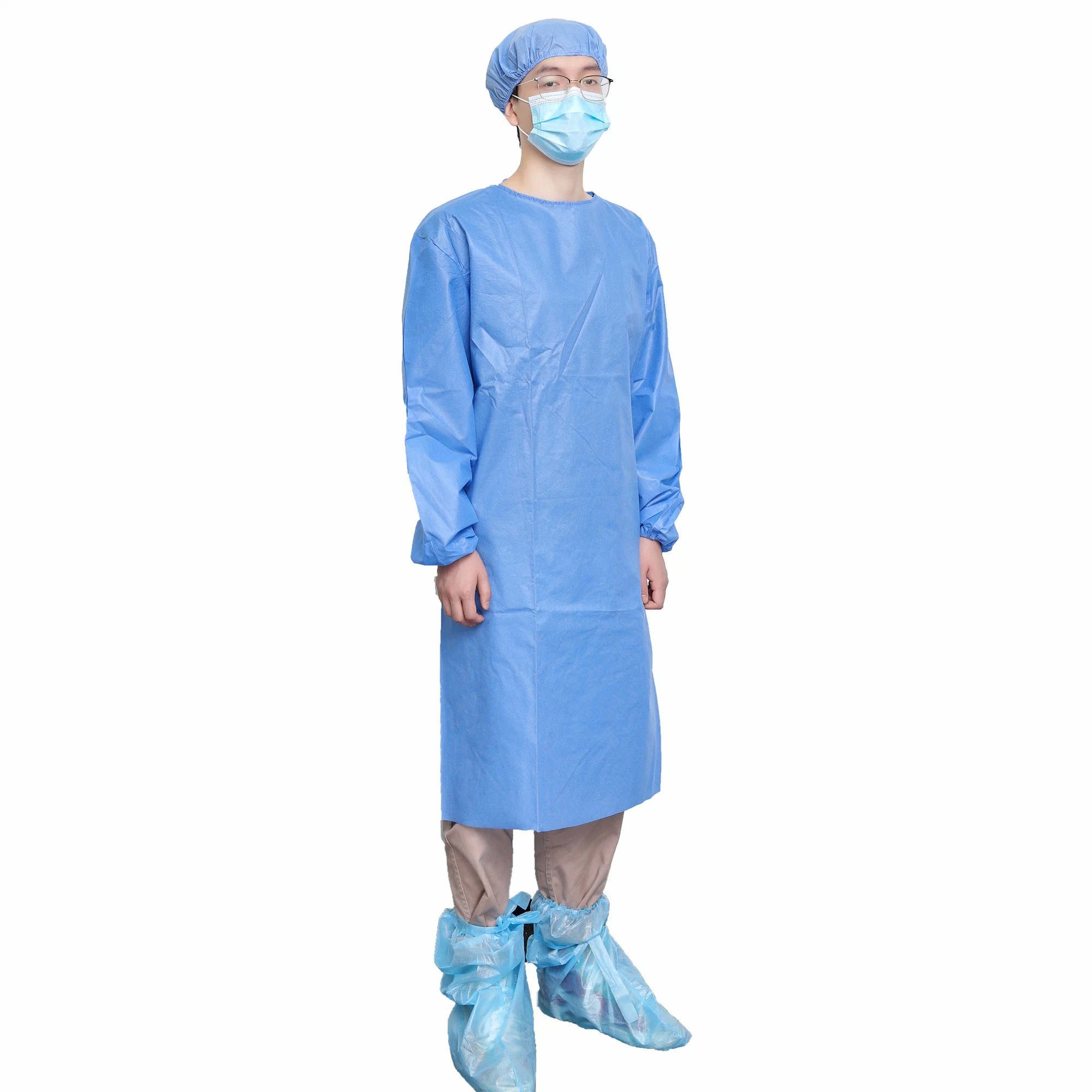 Disposable Pppe Medical Surgical Isolation Gown for Hospital Use