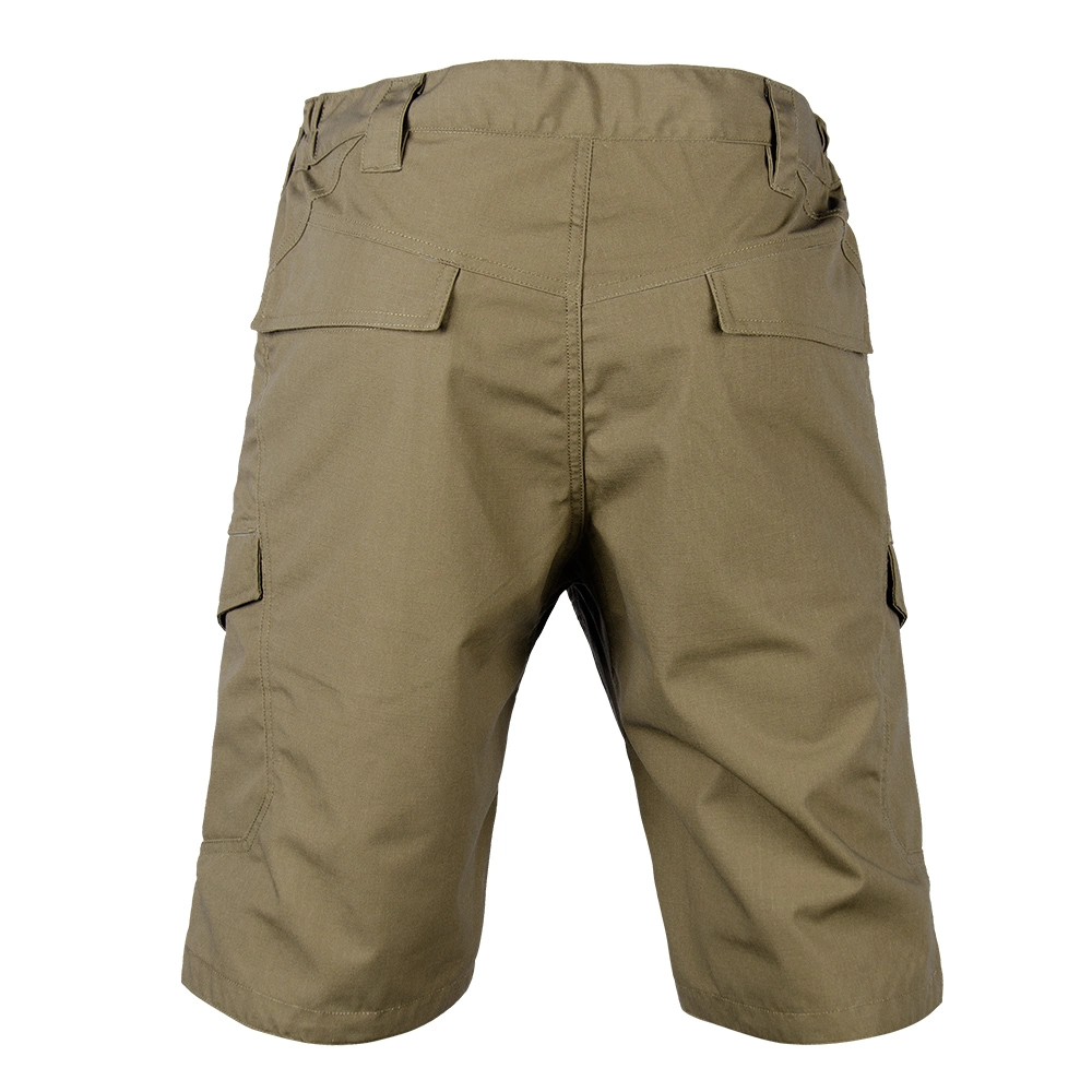 Canvas Cargo Shorts with 6 Pockets