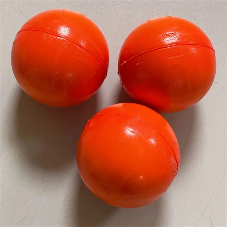 Manufacturer 5cm Orange Color PU Sponge Rubber Ball Soft Ball, PU Ball Stress Ball, Stock 50mm Orange Color Soft PU Foam Ball