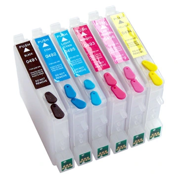 Refillable Ink Cartridge for Epson, Canon, Brother, HP Printer