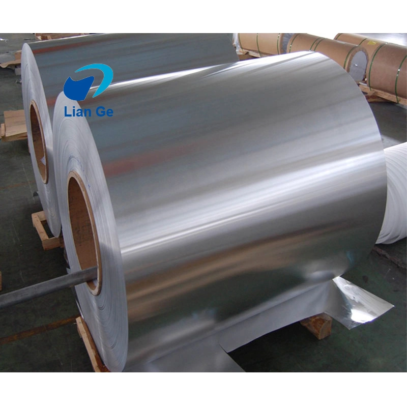 Vente chaude 8011 bobines pour rouleau de feuilles en aluminium aluminium finition en aluminium d'usine d'emballage bobines bobine en aluminium à bas prix