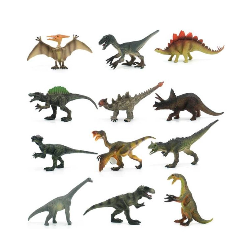 Educación PVC Dinosaur Figure Toy Dinosaur Modelo Toys for Kids