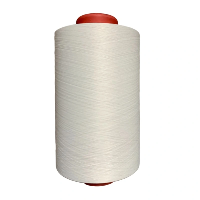 Polyester Flat DTY Yarn 150d/288f Raw White for Knitting SIM/Nim/Him