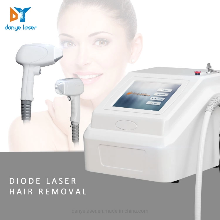 Diode Laser 808nm Painless Ice Hair Removal Machine Free Spare Parts for Gray Hair