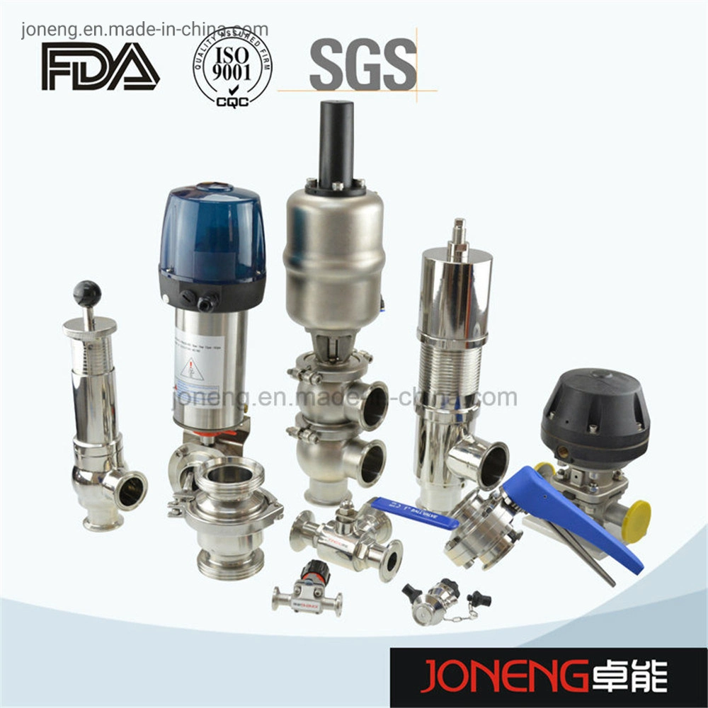 Stainless Steel Sanitary Manual / Pneumatic Diversion Valve, Diaphragm Valve, Butterfly Valve (JN-1006)