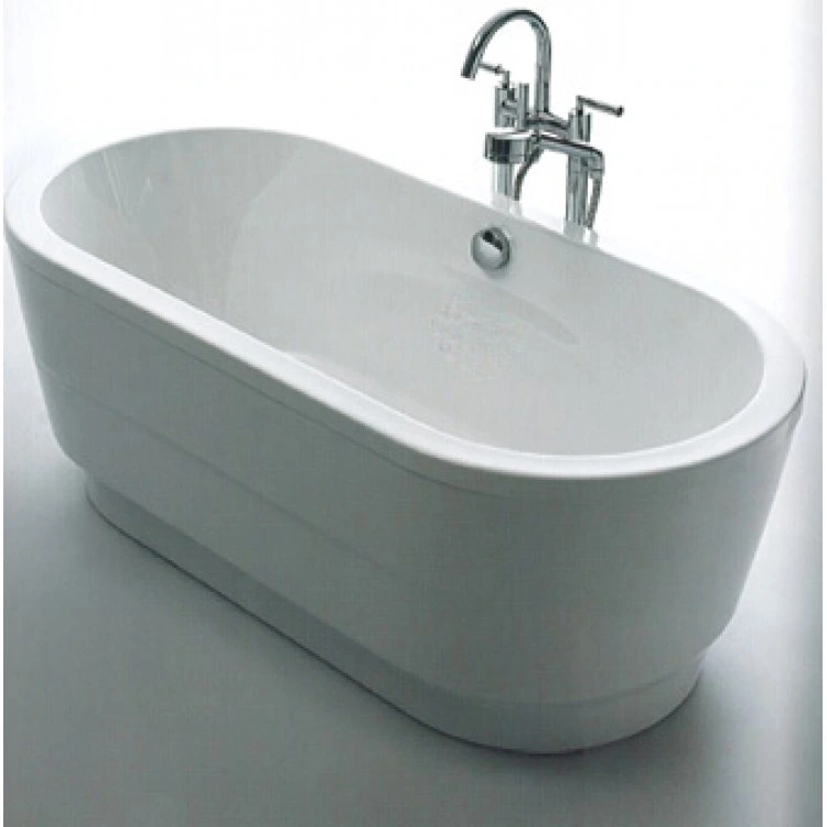 Free Standing Rectangle Bathtub Simple Morden Design