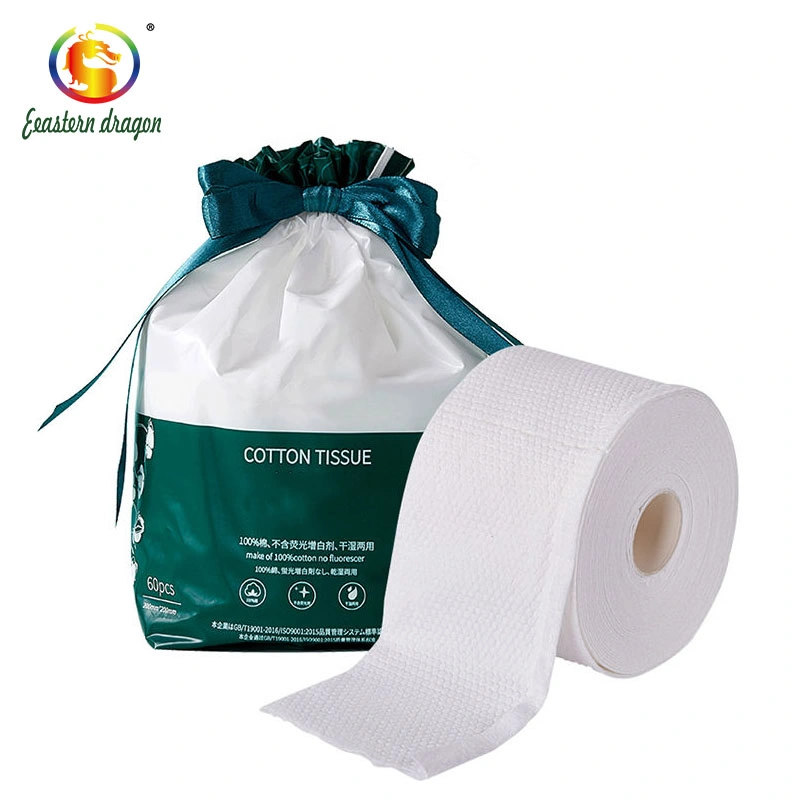 disposable natural soft cotton logo tissue paper custom facial tissues