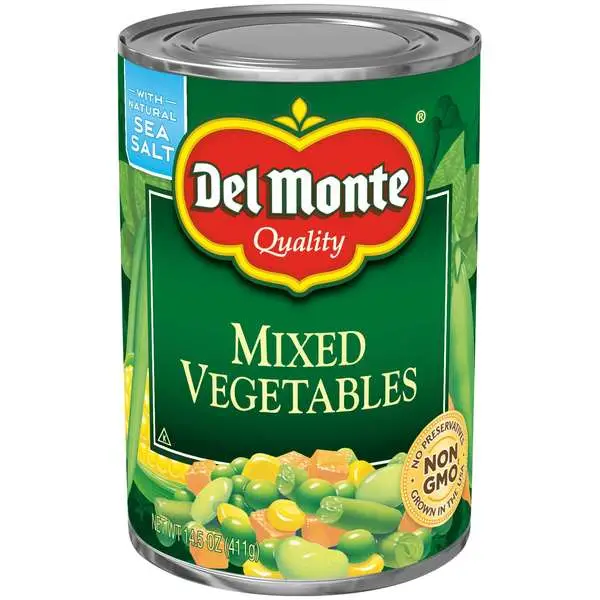 Fresh Vegetable Canned Mixed Vegetables (carrot, sweet corn, green peas) with Good Quality