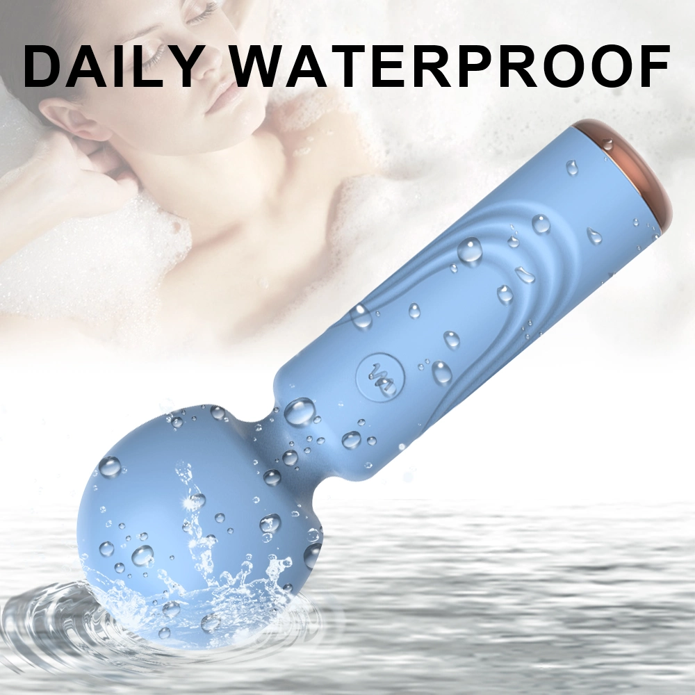 New Waterproof Rechargeable Handheld Personal Sex Toy AV Vibrator Mini Wand Massager