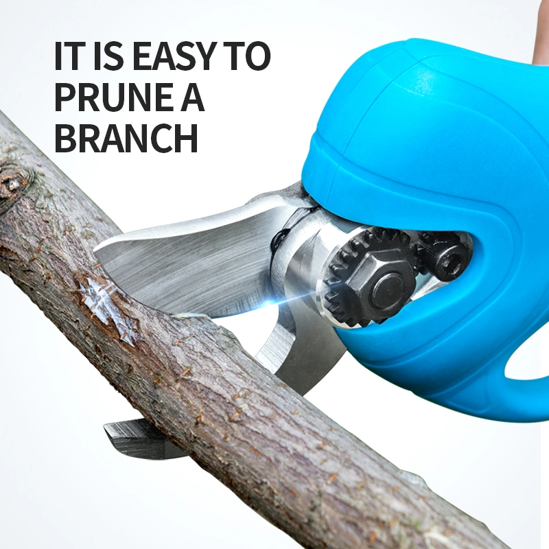 25mm Electric Pruning Tools Cordless Shear Li-ion Battery Powered Safety Electric Pruner