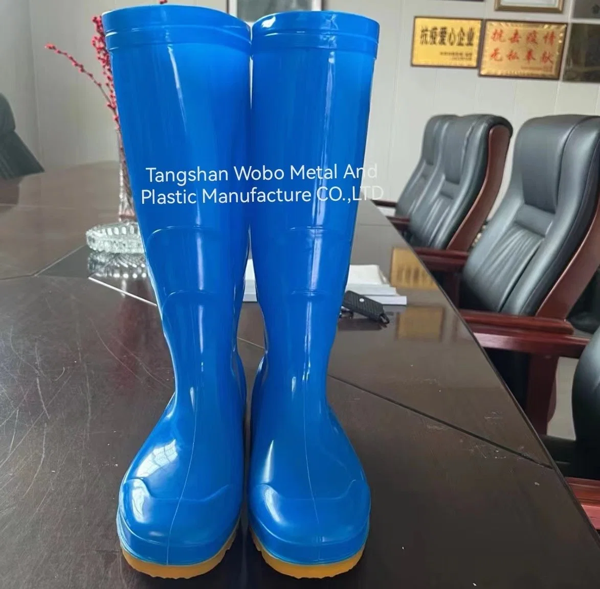Wellington Italy Farm Rain Boots Walletin Boot PVC Safety Boots