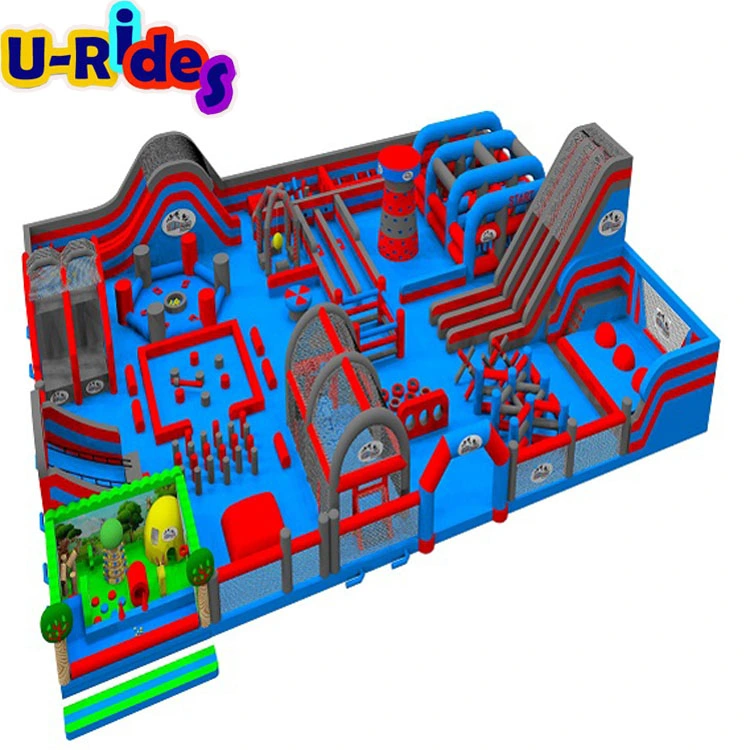 Inflatable bouncy playground giant inflatable indoor playground