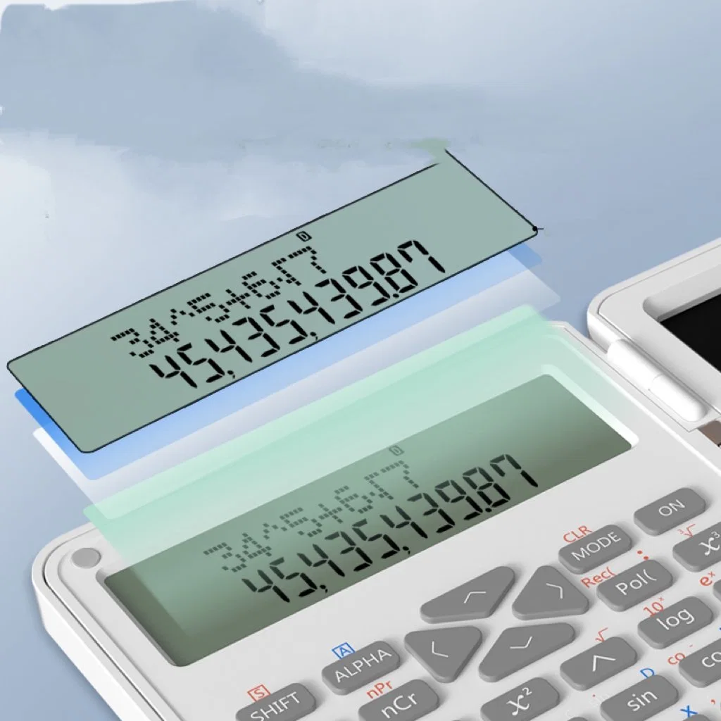Electronic Board Drawing 12 Digit Display Scientific Calculator