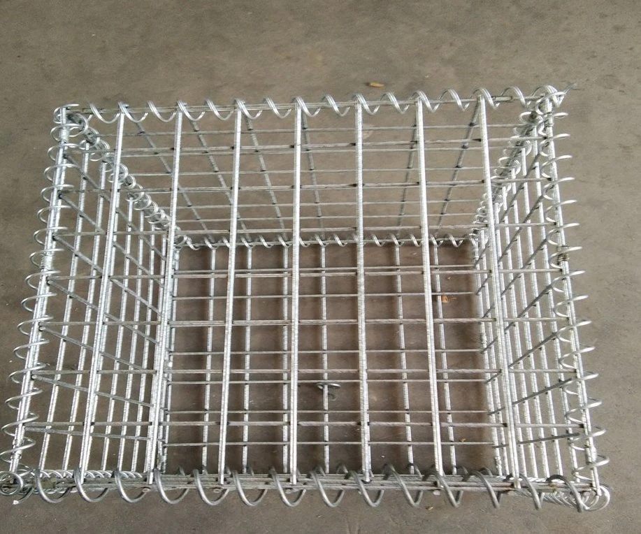 0.5*0.5*0.5m Welded Wire Gabion Mesh Hot Dipped Wire