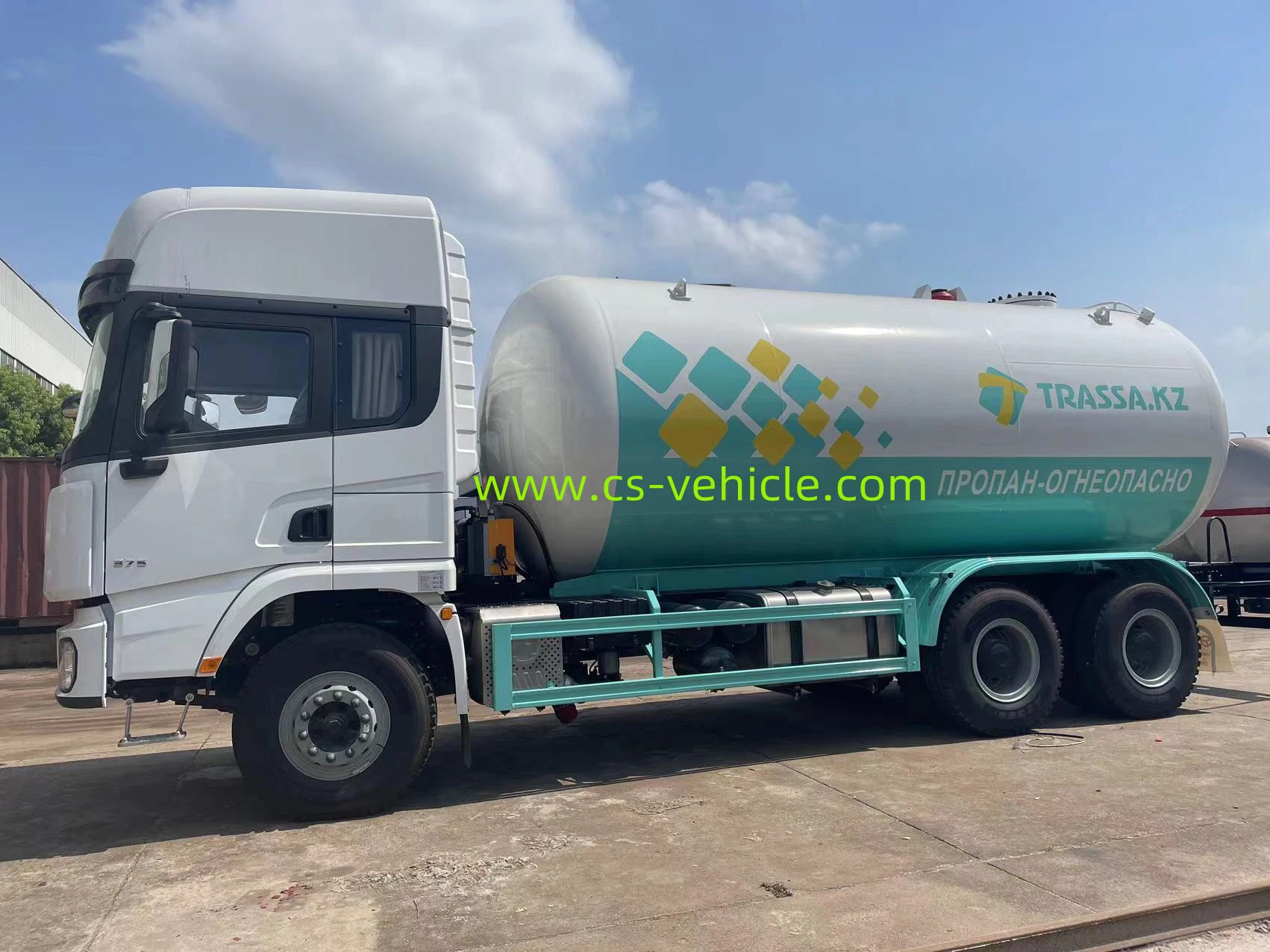 Good Price Shacman X3000 20, 000 Liters 10ton LPG Bobtail Tanker Truck for Kazakhstan