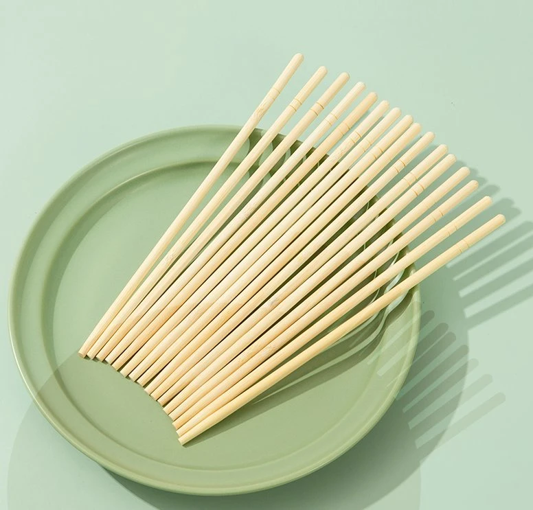 Individual Package Sushi Chopsticks Round Disposable Bamboo Chopsticks