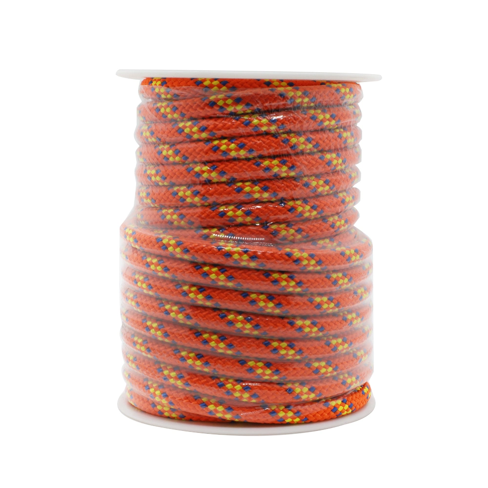 Customized 10mm Rock Climbing Double Solid Braided Polyamide Nylon Rope