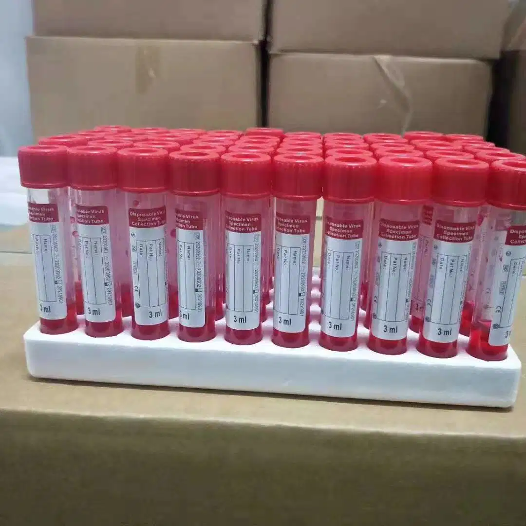 Disposable Virus Sampling Tube Swaps Vtm Extraction Disposable Sampling Tube
