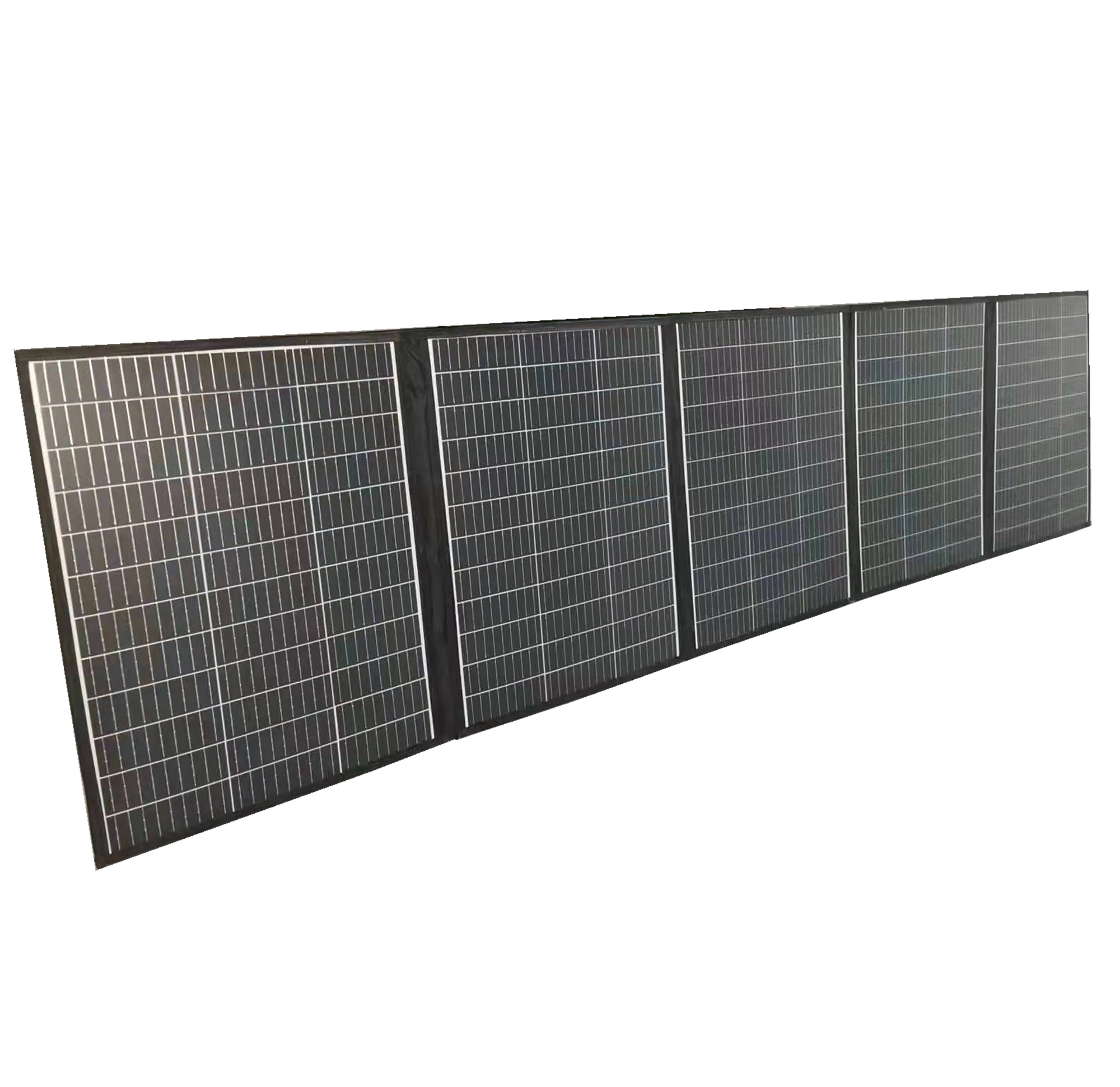 250W Folding Solar Panel Charger with Sunpower Cell for Camping