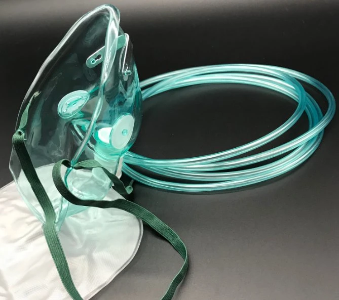Одноразовые медицинские высокого качества ПВХ кислородного бака маска подушек безопасности