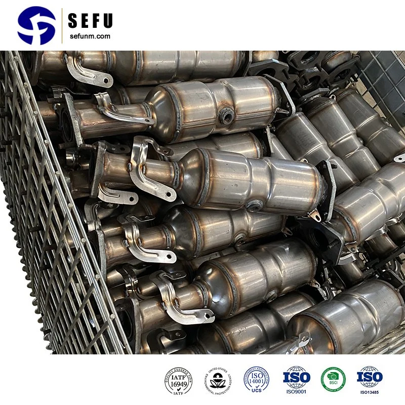 Sefu China Gasoline Catalyst Manufacturing Regular Size Fast Delivery Diesel Oxidation Catalysts Honeycomb Cordierite Car 3 Way Catalytic Converter