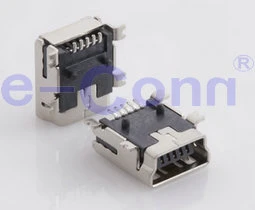 Mini USB B Type Female SMT