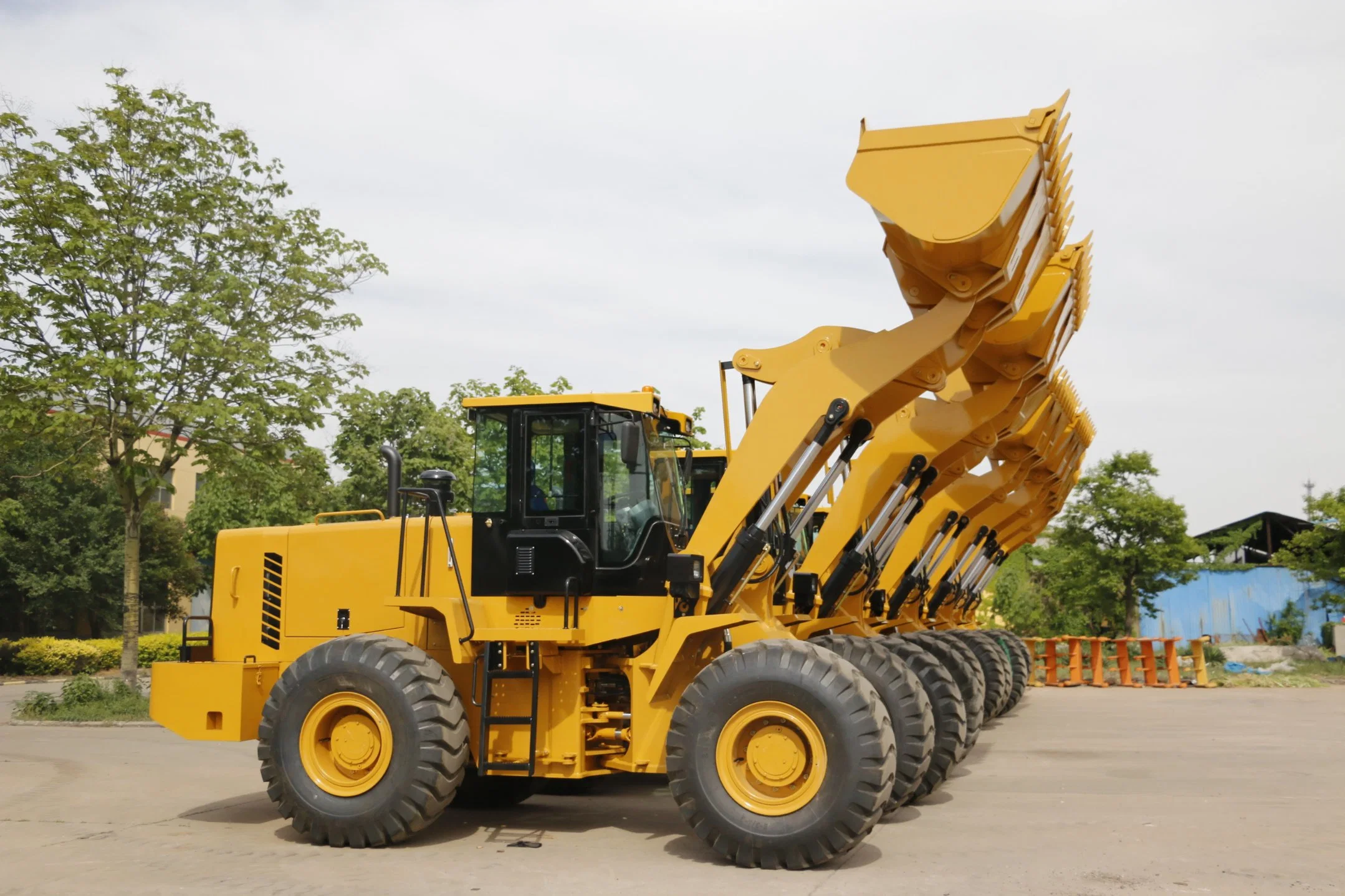 Luqing 5 Ton 956 Capacity Wheel Loader 956 China Machinery Wheel Loaders