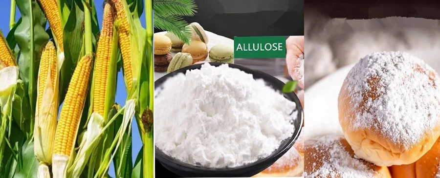 Low Calorie Sugar Sweetener D-Allulose D-Psicose Allulose CAS 551-68-8