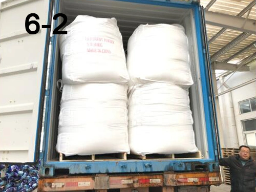 Semi Finished Detergent Powder Bulk Packed Washing Powder