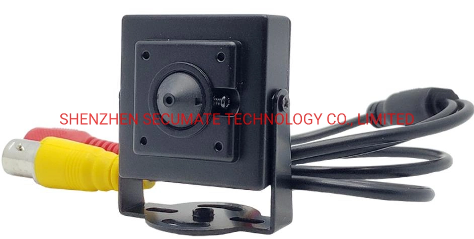 1080P Mini Square High Definition Analog Camera CCTV Surveillance Cvi/Tvi/CVBS/Ahd Video Output Option 25X25mm Size