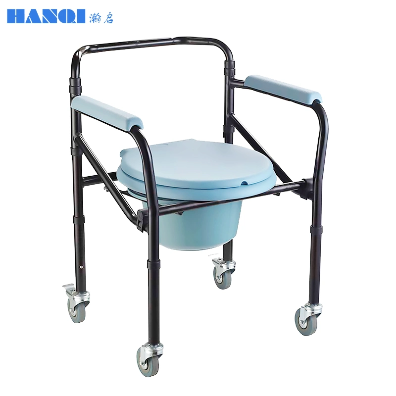 Elderly Anti-Slip Shower Chair Bathroom Safety Bath Chair Commode Chair