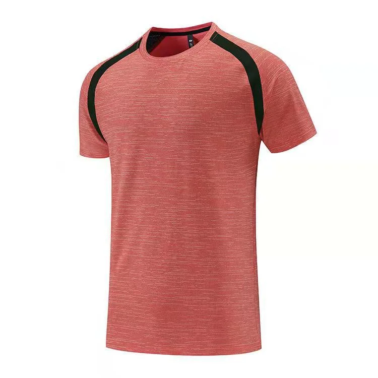 Fast Dry T-Shirt Fitness New Summer Men's Short Sleeve Running Clothes