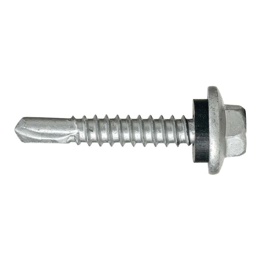 Building Roofing SDS Hex Head Self Drilling Tek Screw with EPDM Washer