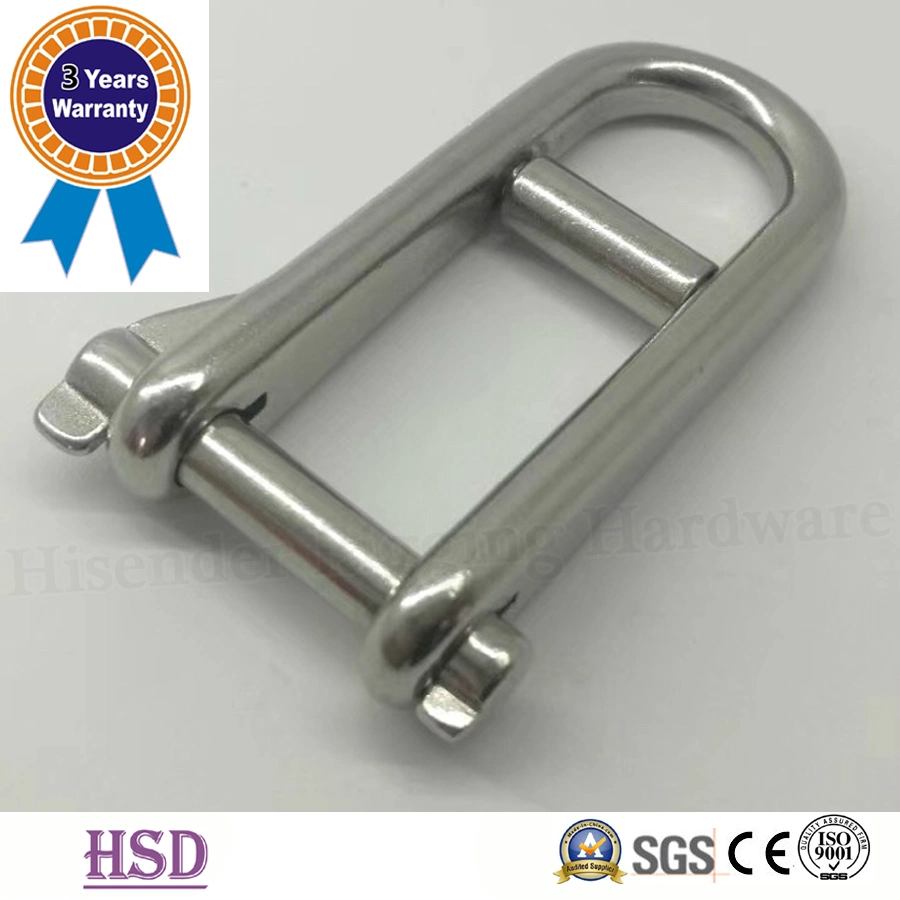 Hot Galvanized Lifting Chain Drop Forged G2130 D Type Shackle