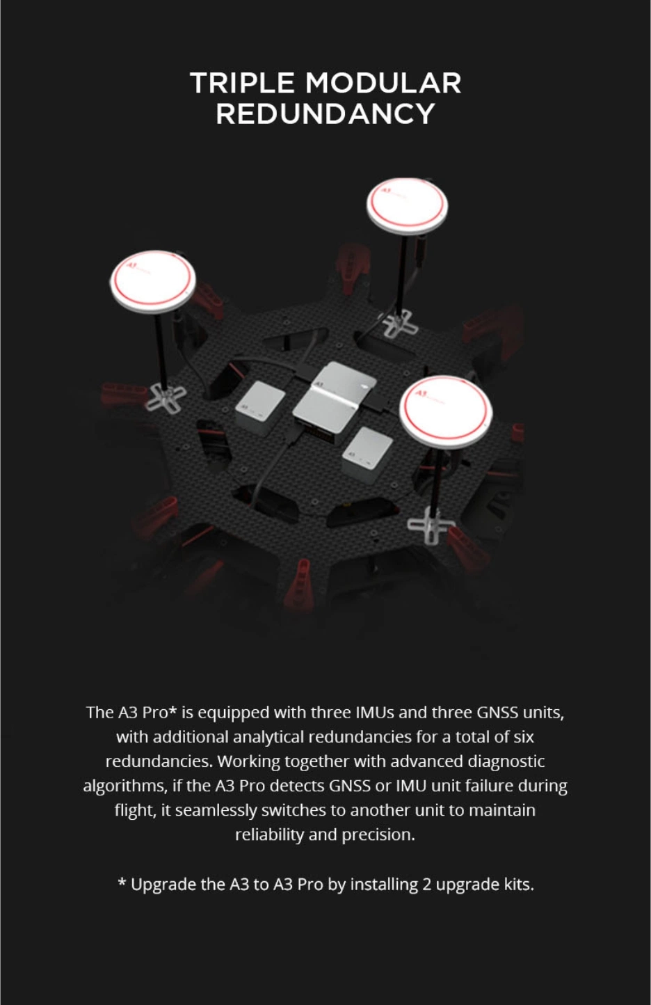 Dji A3 Flight Controller for Drone Uav