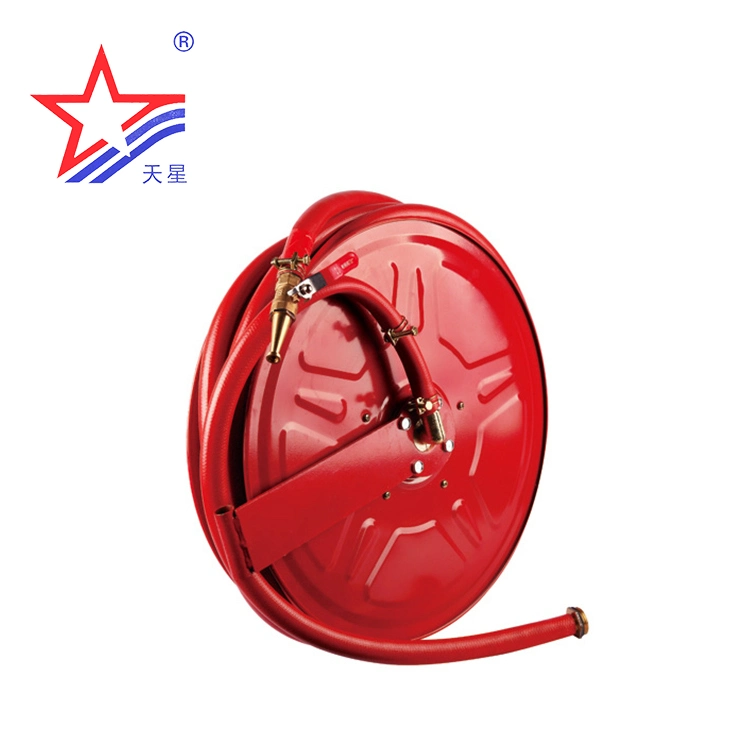 15m, 25m, 30m Length and 1", 3/4"Diameter Fire Hose Reel