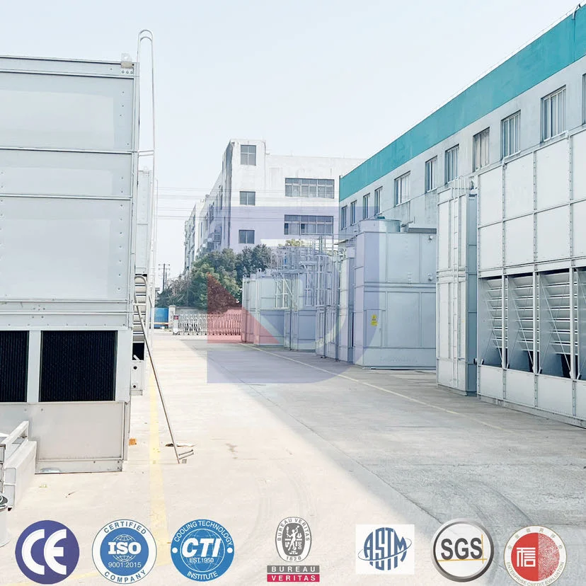 Evaporative Condenser Integrated Stainless Steel Design Refinery Industrial Cooling System