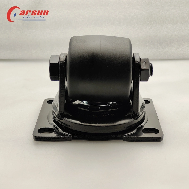 Low Center of Gravity Caster 2 Zoll Black Enhanced Nylon Industrie-Drehbare Caster Network Cabinet Special Caster Wheel