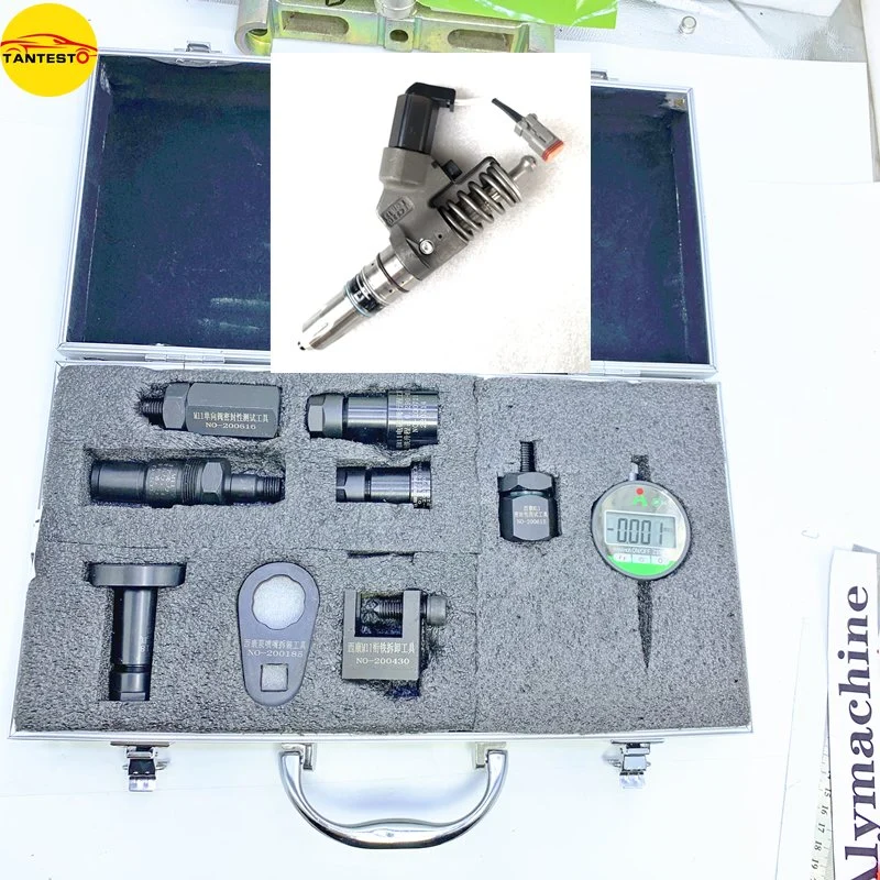 Diesel Injector Disassemble Solenoid Valve Removal Wrench Ahe Stroke Travel Measuring Tool Sets for M11 3411756 4903084