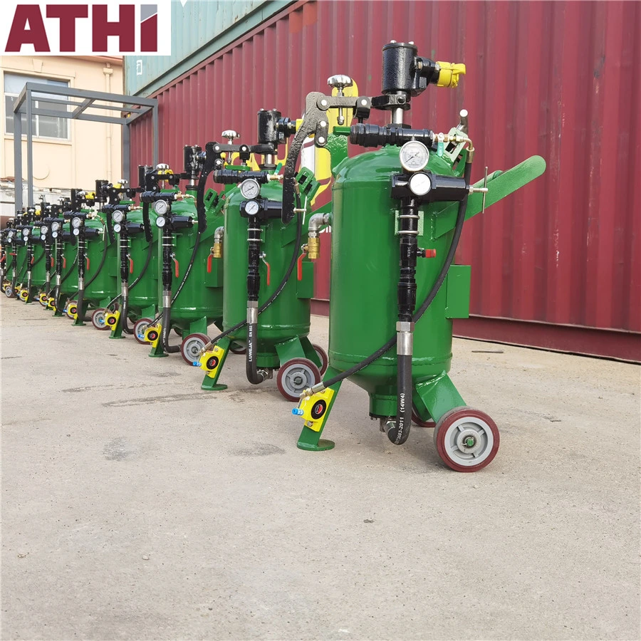 Portable Wet Type Sandblasting Machine Price for Metal Parts and Car Workshop Surface Paint Rust Cleaning