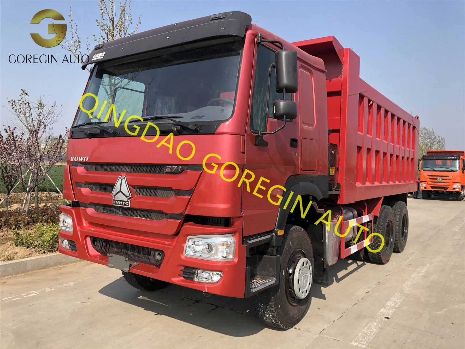 Excellent Condition Used Sinotruk HOWO 371HP 375HP 6X4 Tipper Dump Truck Used Trucks for Africa Market