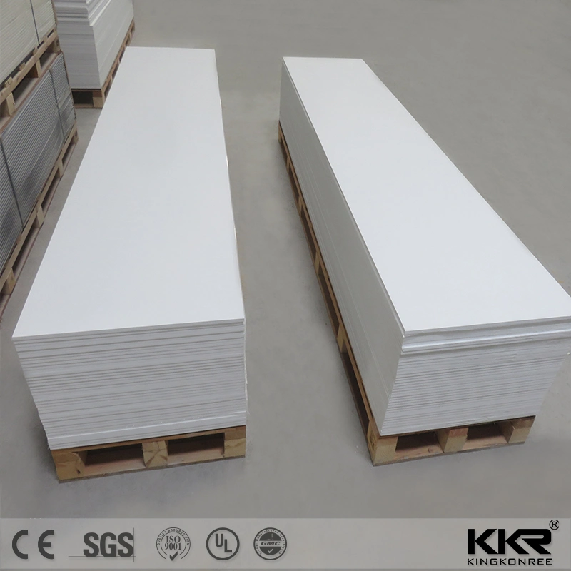 Factory Wholesale/Supplier Grey Color Kitchen Tops Modified Acrylic Solid Surface Plates