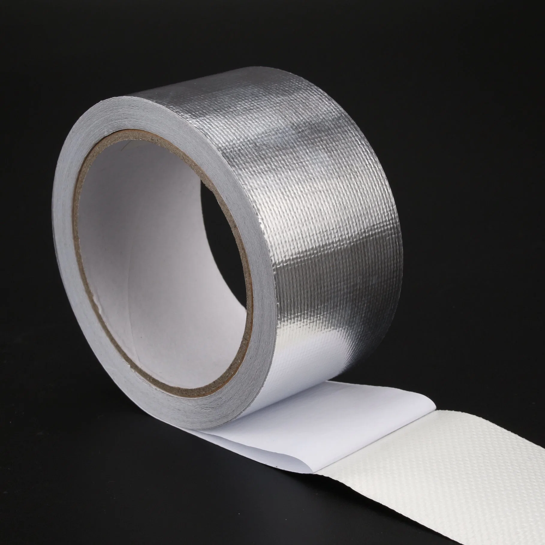 Meiyuan Aluminum Alu Foil Duct Tape Adhesive Fiber Glass Tape