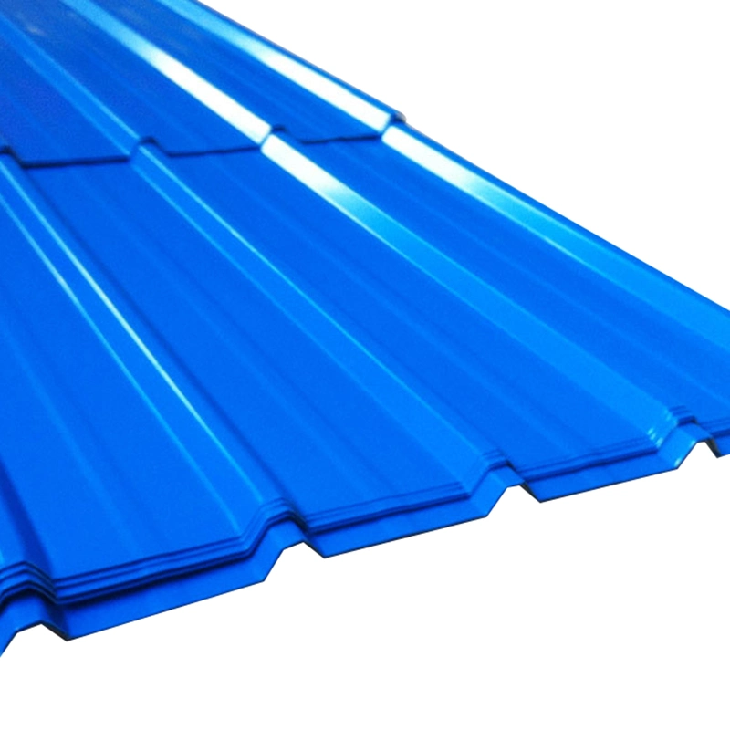 HDG Hot Coated PE Prepainted Steel Material Roofing Sheets in Ghana