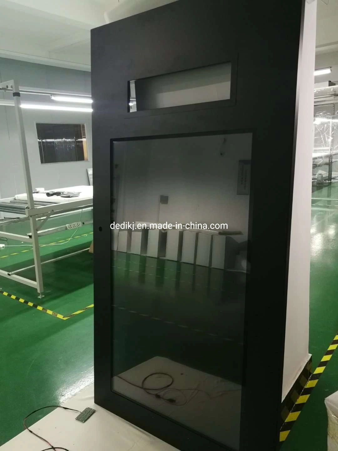 Dedi High quality/High cost performance  Commercial Transparent LCD Door Fridge with 5 Layers