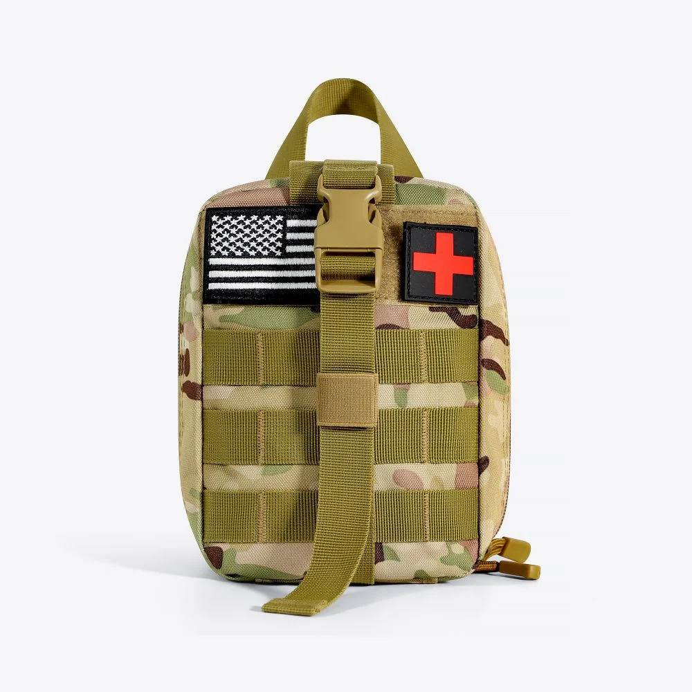 Médico de Emergência Trauma Táctico Mili-Tary Piscina Camping Caminhadas Portable 90 Peças Kit de Primeiros Socorros Bag