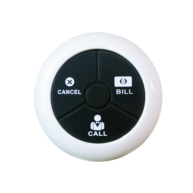 Wireless Calling Button Buzzer Pager Restaurant Paging System for Bar Clinic Hospital Nursing Facility Seniors