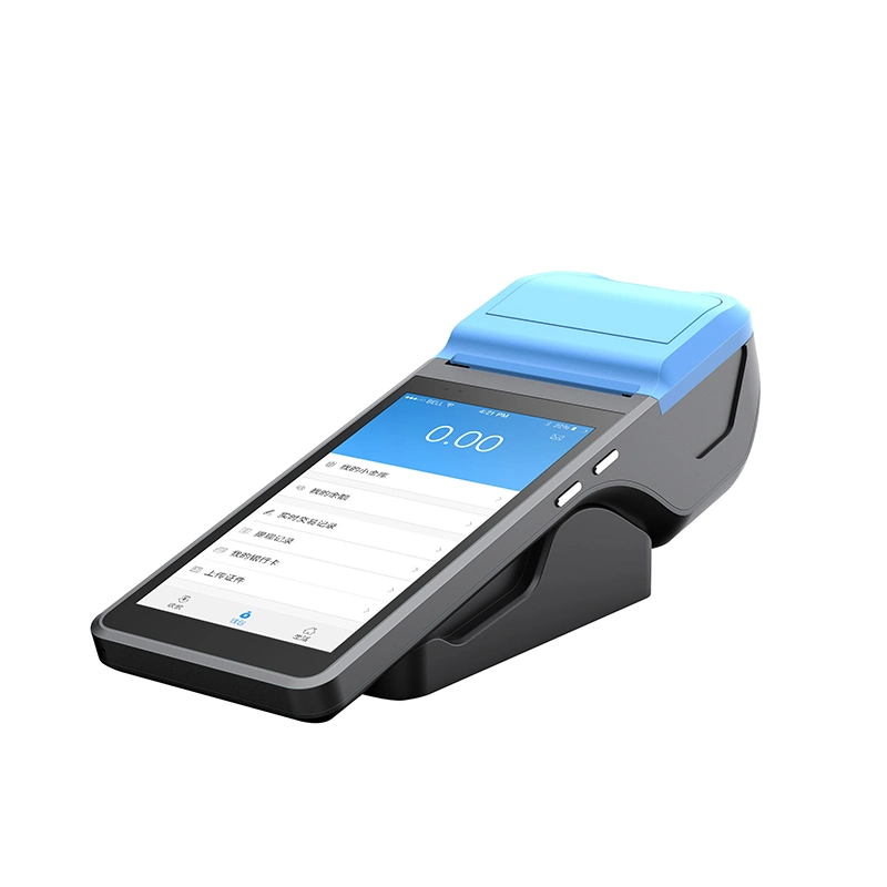 5,5 Zoll Payment Mobile POS Terminal/ Portable Android Mobile 4G POS mit integriertem Drucker/Android Handheld POS-System